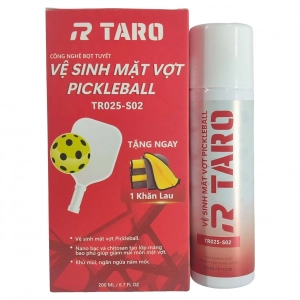 Bình Xịt Vệ Sinh Mặt Vợt Pickleball Taro TR025-S02 (200ml)