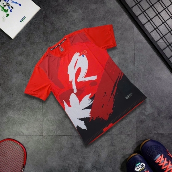 Áo cầu lông Taro TR025-A27 Nữ - Đỏ chính hãng