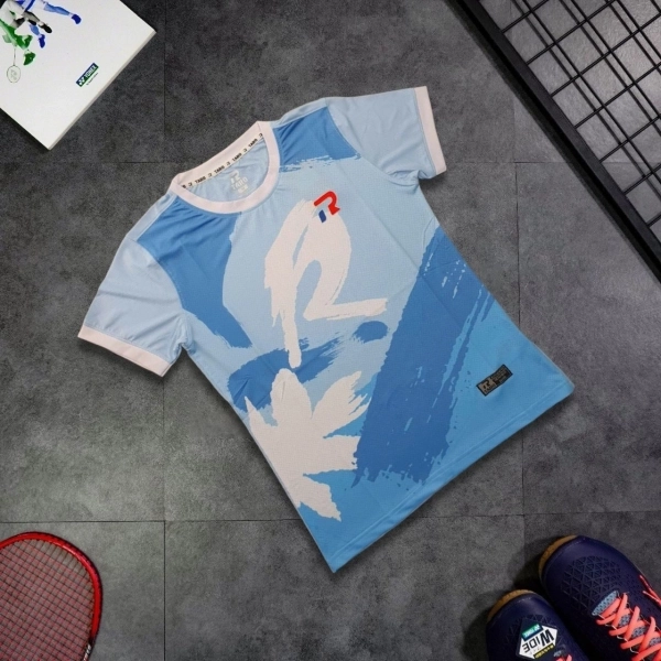 Áo cầu lông Taro TR025-A27 Nữ - Xanh Biển chính hãng