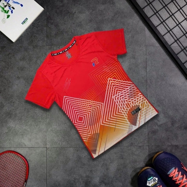 Áo cầu lông Taro TR025-A28 Nữ - Đỏ chính hãng