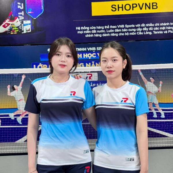 Áo cầu lông Taro TR025-A36 Nữ - Xanh Biển chính hãng