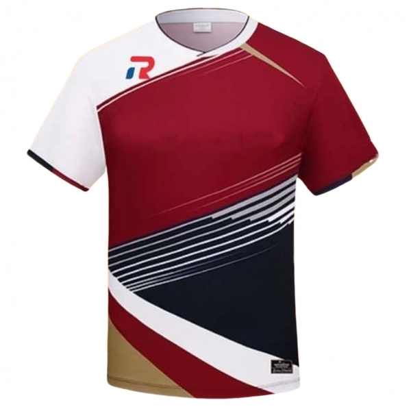 Áo Cầu Lông Taro TR024-A24 Nữ  - Đỏ Trắng chính hãng