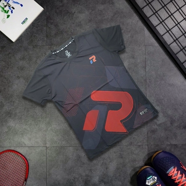 Áo cầu lông Taro TR025-A25 Nam - Đen chính hãng