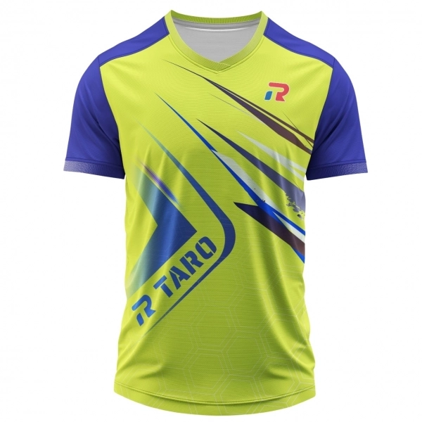 Áo cầu lông Taro TR025-A26 Nam - Xanh Chuối chính hãng