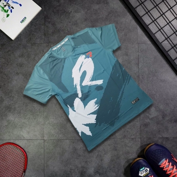 Áo cầu lông Taro TR025-A27 Nam - Xanh Lục chính hãng